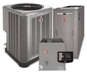 Perfect Air in Pace, Fl installs Rheem Air Conditioning Equipment 
